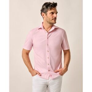 Short Sleeve Hangin' Out Knit Button Down Shirt - Spielman, Size: XL